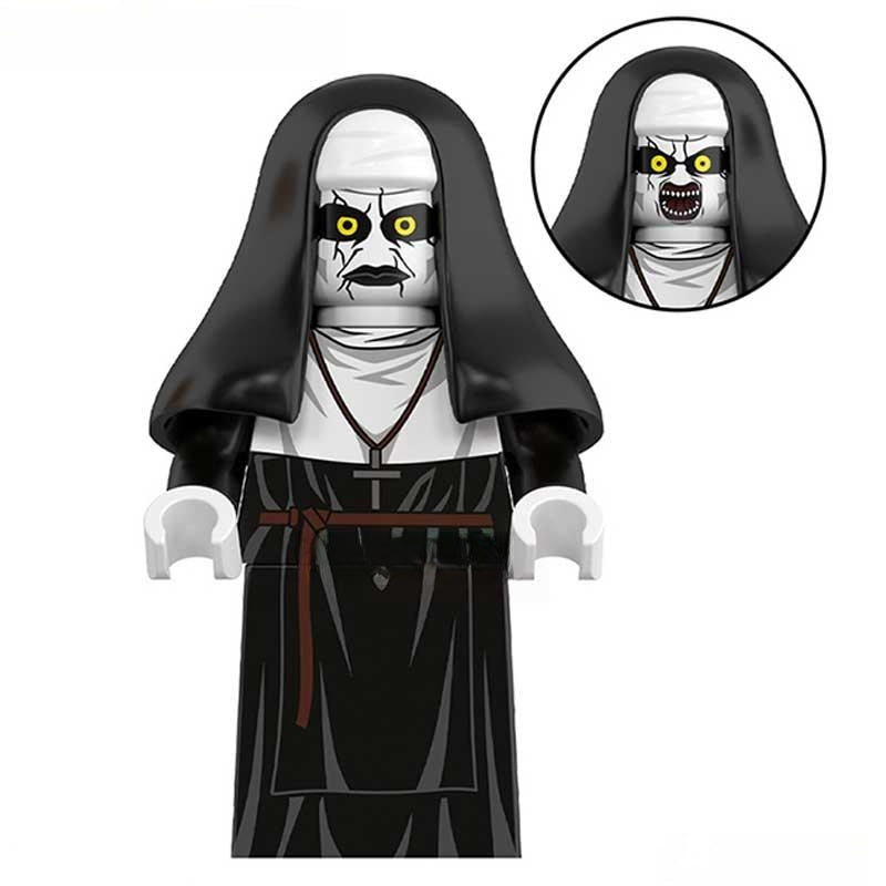 The Nun Valak Lego Horror Movie Minifigures Custom Toys NEW 1 - DelsBricks MinifiguresLego Horror MinifiguresDelsBricks MinifiguresDelsbricks.com