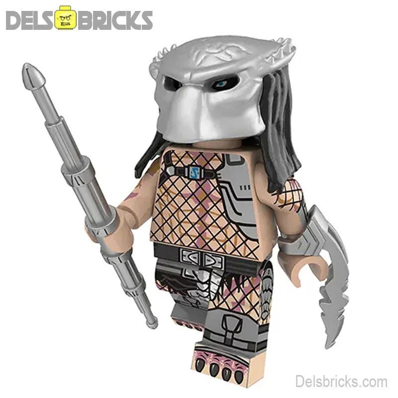 The Predator Yautja Lego Minifigures Custom Toys 1 - DelsBricks MinifiguresMinifiguresDelsBricks MinifiguresDelsbricks