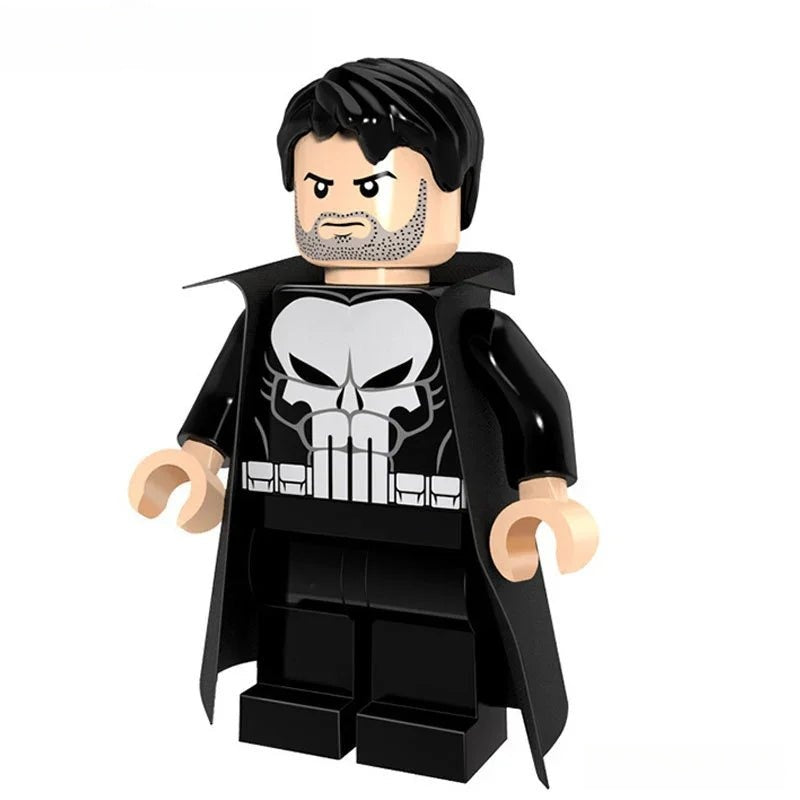The Punisher Frank Castle Lego Minifigures Custom Toys - DelsBricks MinifiguresMinifiguresDelsBricks MinifiguresDelsbricks