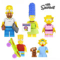 The Simpsons family of 5 Lego Minifigures Custom Toys 2 - DelsBricks MinifiguresMinifiguresDelsBricks MinifiguresDelsbricks