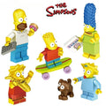 The Simpsons family Set of 5 Lego Minifigures Custom Toys - DelsBricks MinifiguresMinifiguresDelsBricks MinifiguresDelsbricks