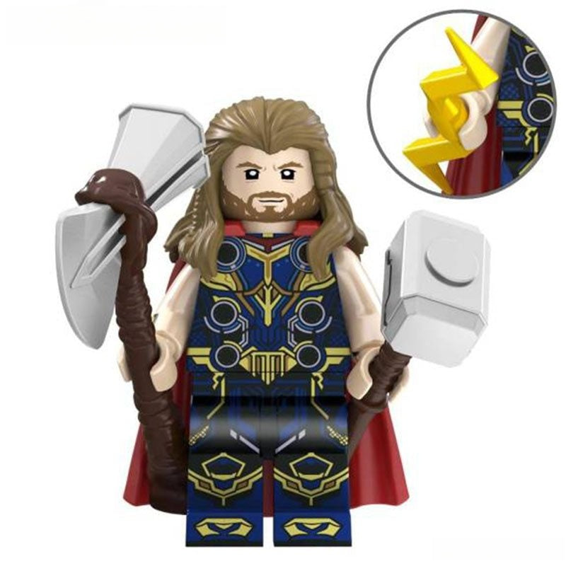 Thor Love & Thunder Avengers Lego Marvel Minifigures Custom Toys 2 - DelsBricks MinifiguresMinifiguresDelsBricks MinifiguresDelsbricks