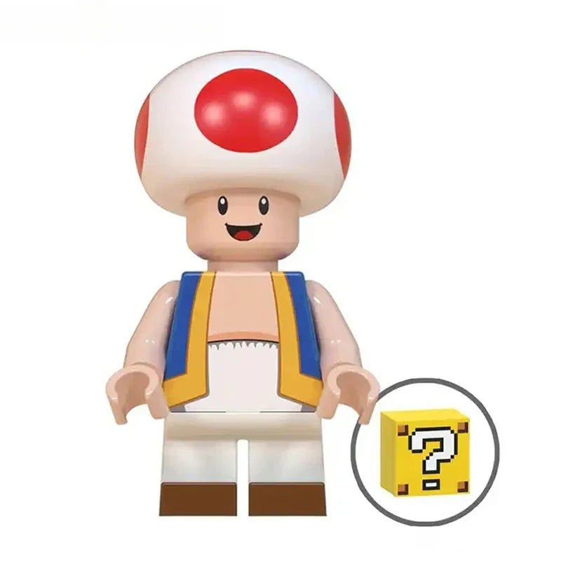Toad from Super Mario Lego Minifigures - DelsBricks MinifiguresMinifiguresDelsBricks MinifiguresDelsbricks