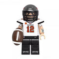 Tom Brady NFL Football Legends Lego Minifigures Custom sports Toys - DelsBricks MinifiguresMinifiguresDelsBricks MinifiguresDelsbricks