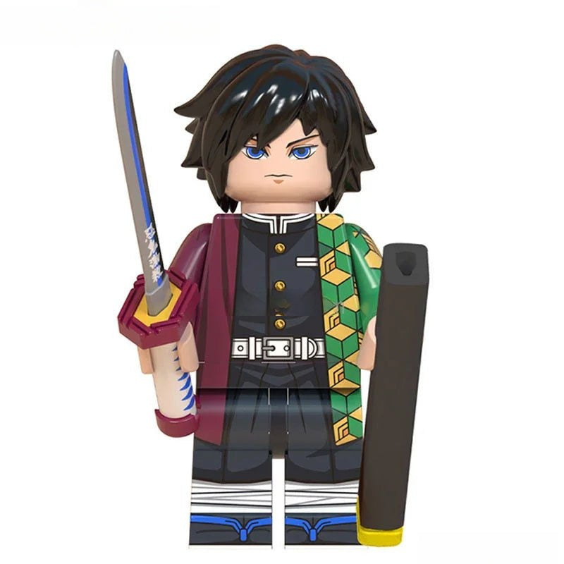 Tomioka Giyuu Demon Slayer Anime Lego Minifigures Custom Toys - DelsBricks MinifiguresMinifiguresDelsBricks MinifiguresDelsbricks