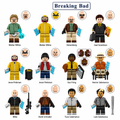 Breaking Bad Set of 12 Best New Lego Minifigures custom Toys S2