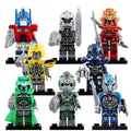 Transformers Set of 8 Lego Minifigures custom toys - DelsBricks MinifiguresMinifiguresDelsBricks MinifiguresDelsbricks