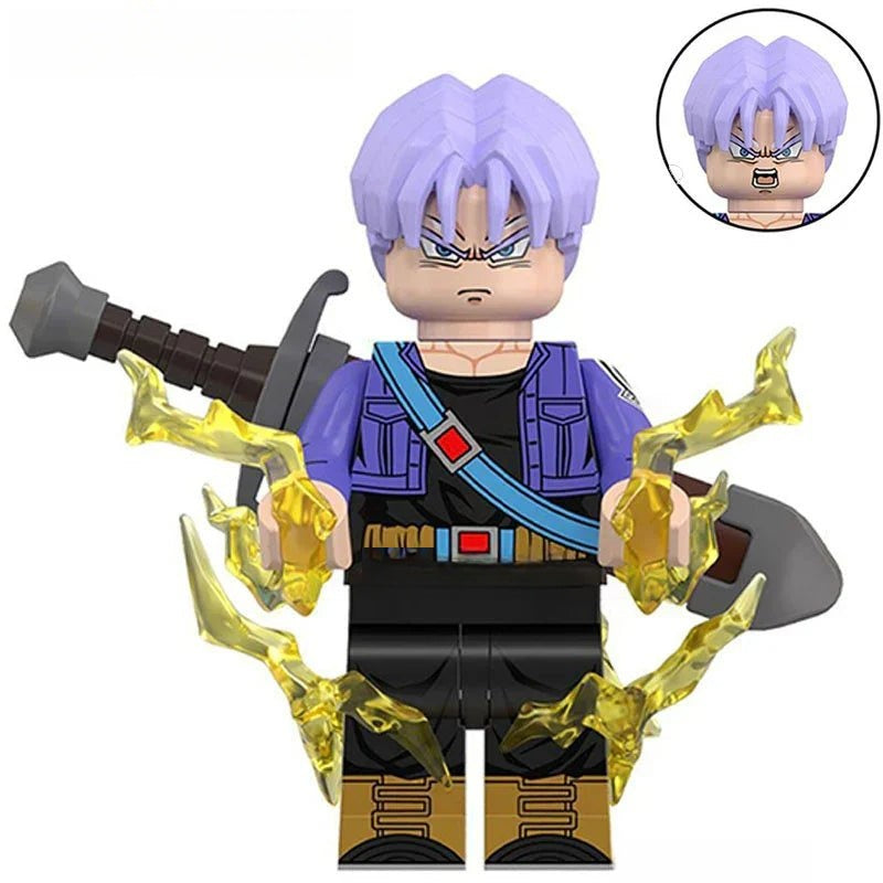 Trunks Dragon Ball Z Super Lego Minifigures Best Custom Anime Toys 5 - DelsBricks MinifiguresMinifiguresDelsBricks MinifiguresDelsbricks