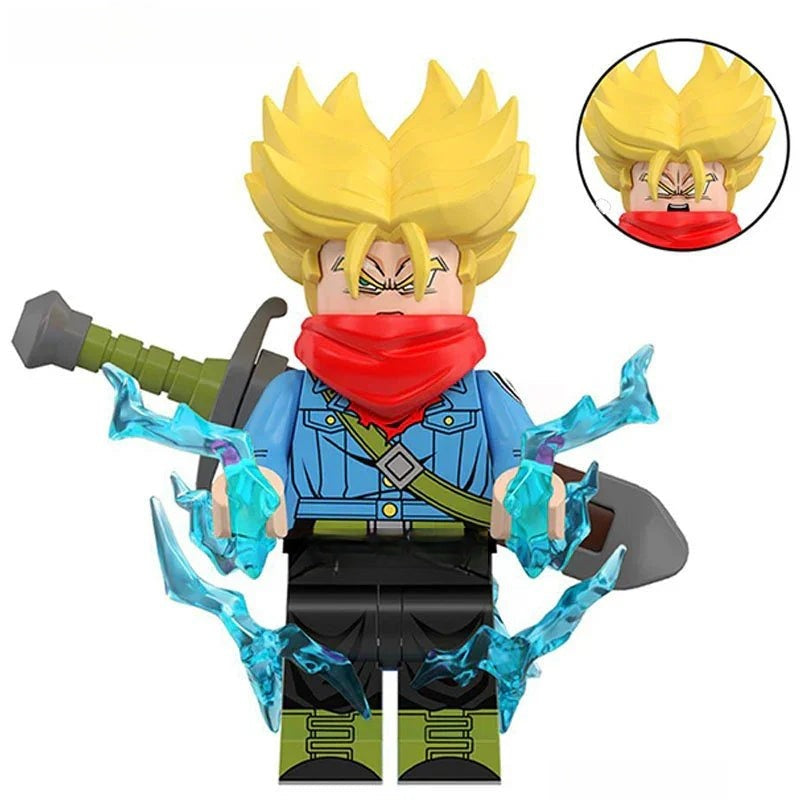 Trunks Dragon Ball Z Super Lego Minifigures Best Custom Anime Toys 6 - DelsBricks MinifiguresMinifiguresDelsBricks MinifiguresDelsbricks
