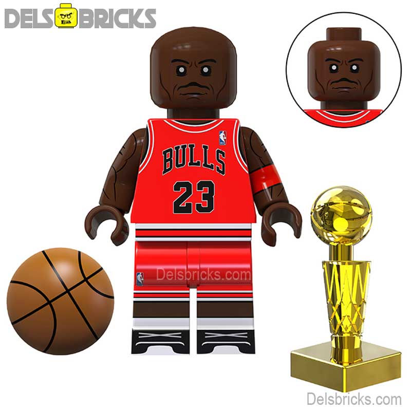 Michael Jordan Lego Minifigures Custom Toys Sports Icons NBA 3