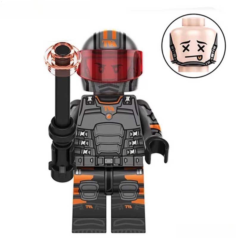 TVA Agent from Deadpool & Wolverine Movie Lego Minifigures Custom Toys NEW - DelsBricks MinifiguresMinifiguresDelsBricks MinifiguresDelsbricks