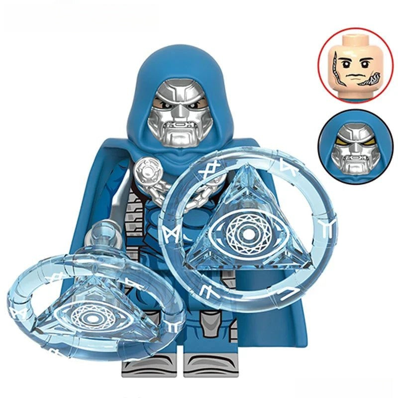 Ultimate Dr Doom Fantastic Four Lego Minifigures Custom Toys Marvel MCU - DelsBricks MinifiguresMinifiguresDelsBricks MinifiguresDelsbricks