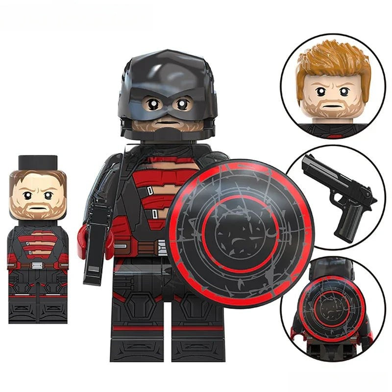 U.S Agent Thunderbolts Best Lego Minifigures Custom Toys 2 - DelsBricks MinifiguresMinifiguresDelsBricks MinifiguresDelsbricks