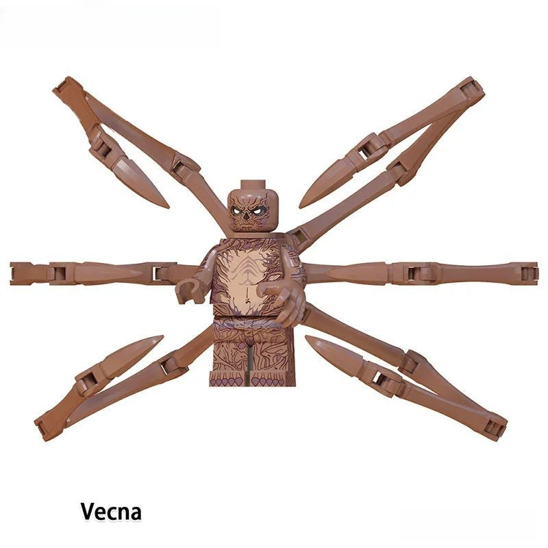 Vecna from Stranger Things 4 Lego Minifigures Custom Toys - DelsBricks MinifiguresMinifiguresDelsBricks MinifiguresDelsbricks