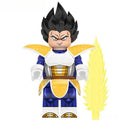 Vegeta Dragon Ball Z Super Lego Minifigures Custom Anime Toys New - DelsBricks MinifiguresMinifiguresDelsBricks MinifiguresDelsbricks