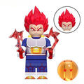 Vegeta Red Hair NEW Dragon Ball Z Lego Minifigures Custom Anime Toys - DelsBricks MinifiguresMinifiguresDelsBricks MinifiguresDelsbricks