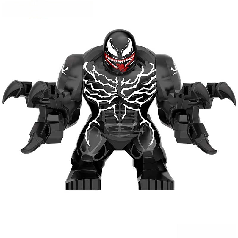 Venom Spider - Man Big Figure Best Lego Minifigures Custom Toys 2 - DelsBricks MinifiguresSpiderman Lego MinifiguresDelsBricks MinifiguresDelsbricks.com