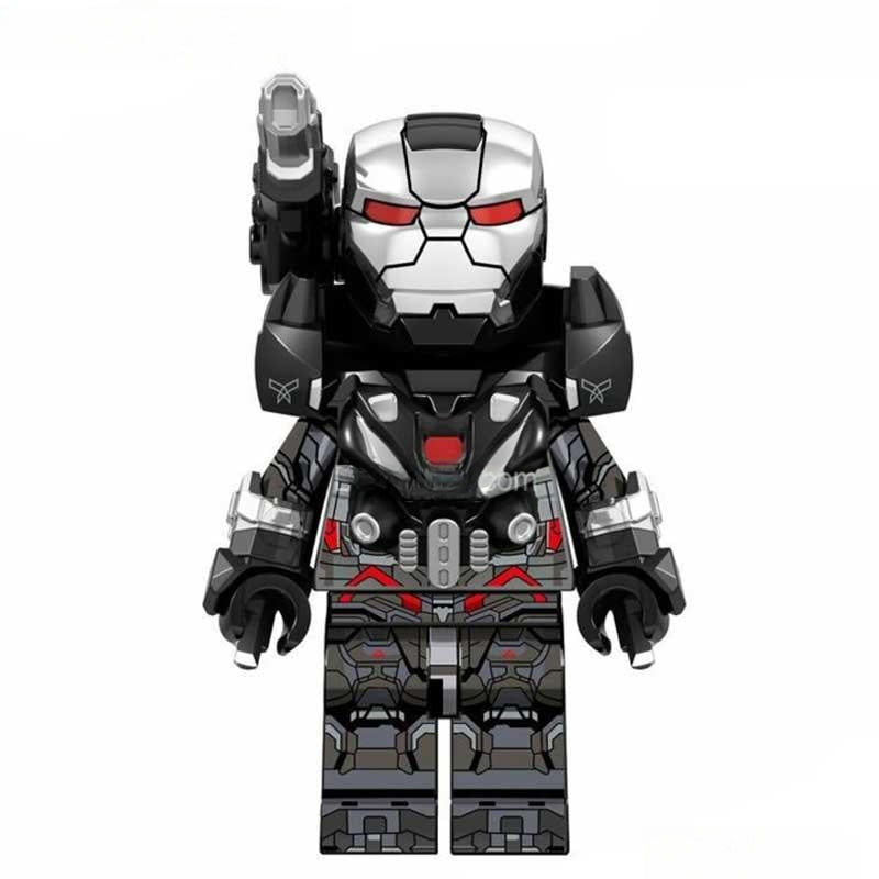 War Machine Avengers MCU Lego Minifigures Custom Toys 1 - DelsBricks MinifiguresMinifiguresDelsBricks MinifiguresDelsbricks