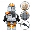 Waxer 212th Battalion Clone trooper Star Wars Lego Minifigures Custom Toys - DelsBricks MinifiguresLego Star Wars MinifiguresDelsBricks MinifiguresDelsbricks.com