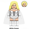 White Queen From X - Men '97 Lego Minifigures custom toys NEW - DelsBricks MinifiguresMinifiguresDelsBricks MinifiguresDelsbricks