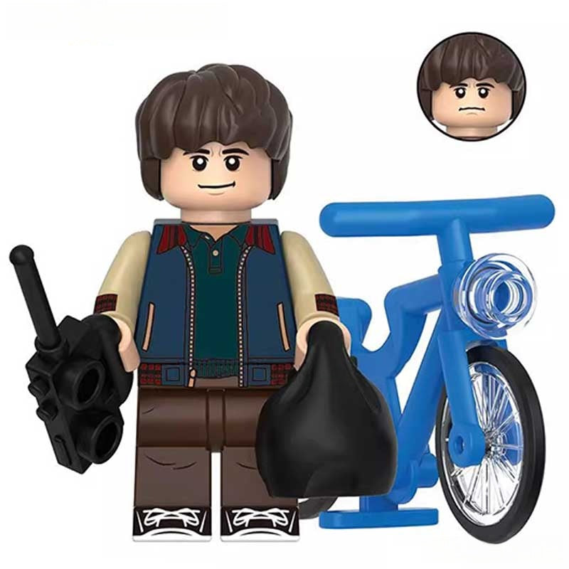 Will Byers Stranger Things Lego Minifigures Custom Toys 2 - DelsBricks MinifiguresMinifiguresDelsBricks MinifiguresDelsbricks