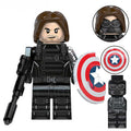 Winter Soldier Bucky Barnes Avengers Lego Minifigures Custom Toys 3 - DelsBricks MinifiguresMinifiguresDelsBricks MinifiguresDelsbricks