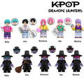 KPOP Demon Hunters Saja Boys set of 8 Anime Minifigures