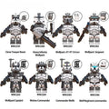 Wolfpack Clone troopers Set of 8 Star Wars Minifigures - DelsBricks MinifiguresLego Star Wars MinifiguresDelsBricks MinifiguresDelsbricks.com