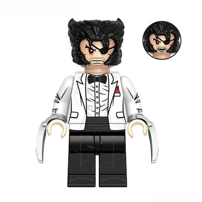 Wolverine Logan from X - Men & Deadpool Lego Marvel Minifigures - DelsBricks MinifiguresMinifiguresDelsBricks MinifiguresDelsbricks