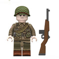 World War 2 American Airborne Infantry Soldier Lego Minifigures Custom Toys 3 - DelsBricks MinifiguresLego MinifiguresDelsBricks MinifiguresDelsbricks.com