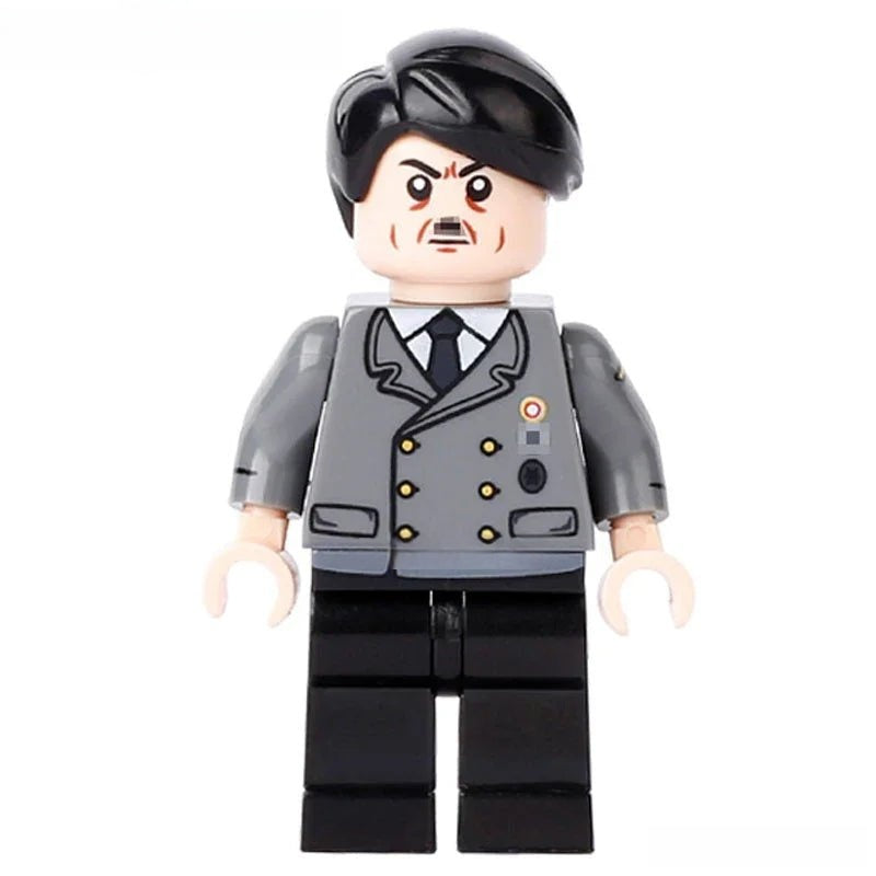 World War 2 German Nazi Dictator Best Lego Minifigures Custom Toys - DelsBricks MinifiguresLego MinifiguresDelsBricks MinifiguresDelsbricks.com