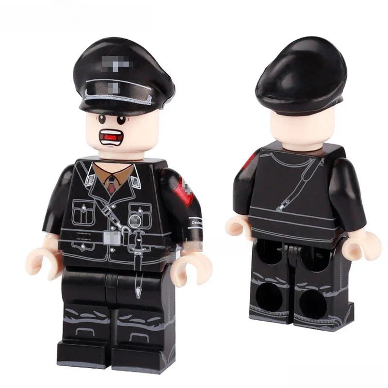 World War 2 Nazi German Officer Best Lego Minifigures Custom Toys - DelsBricks MinifiguresLego MinifiguresDelsBricks MinifiguresDelsbricks.com
