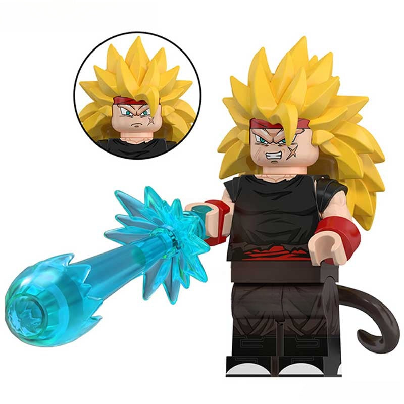 Xeno Bardock Dragon Ball Z Super Lego Minifigures Best Custom Anime Toys - DelsBricks MinifiguresMinifiguresDelsBricks MinifiguresDelsbricks