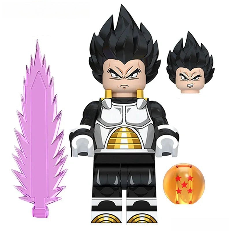 Xeno Vegeta Dragon Ball Z Best Lego Minifigures Custom Anime Toys - DelsBricks MinifiguresMinifiguresDelsBricks MinifiguresDelsbricks