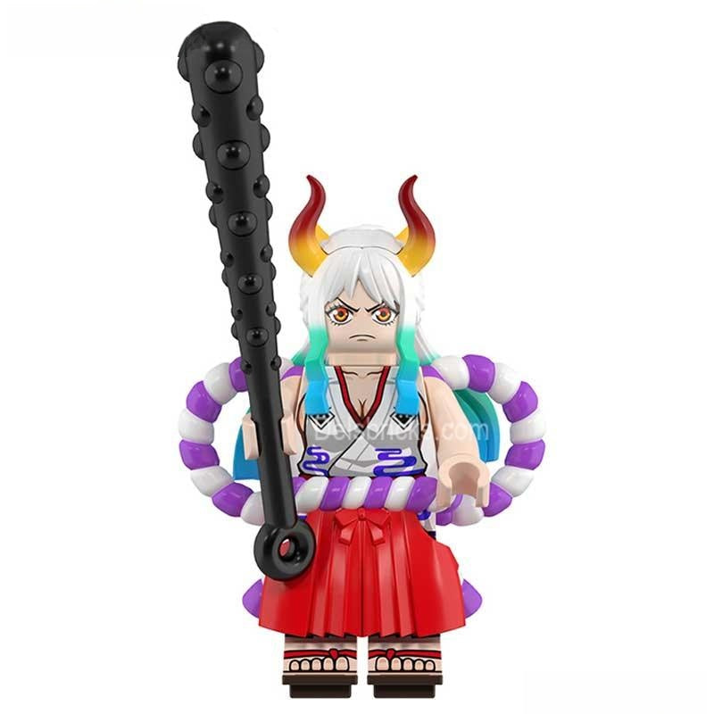 Yamato from ONE PIECE Anime Lego Minifigures custom toys New - DelsBricks MinifiguresMinifiguresDelsBricks MinifiguresDelsbricks
