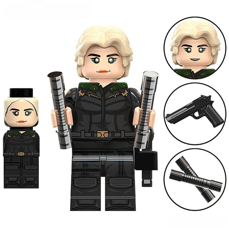Yelena Belova Thunderbolts Best Lego Minifigures Custom Toys - DelsBricks MinifiguresMinifiguresDelsBricks MinifiguresDelsbricks