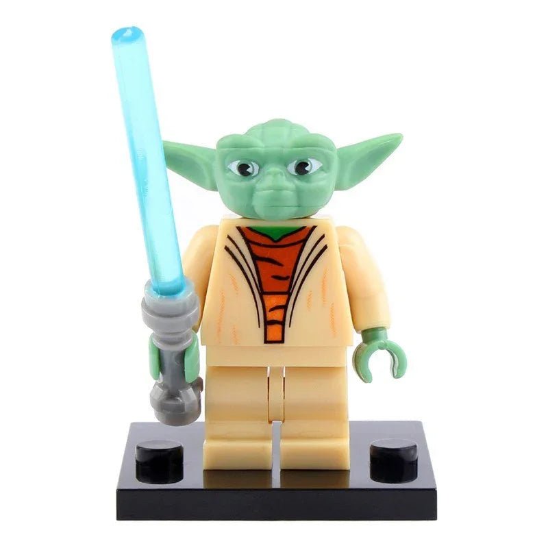 Yoda Lego Star Wars Lego Minifigures Custom Toys - DelsBricks MinifiguresLego Star Wars MinifiguresDelsBricks MinifiguresDelsbricks.com