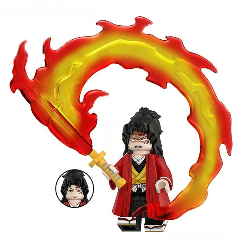 Yoriichi Tsugikuni Demon Slayer Anime Lego Minifigures Custom Toys - DelsBricks MinifiguresMinifiguresDelsBricks MinifiguresDelsbricks