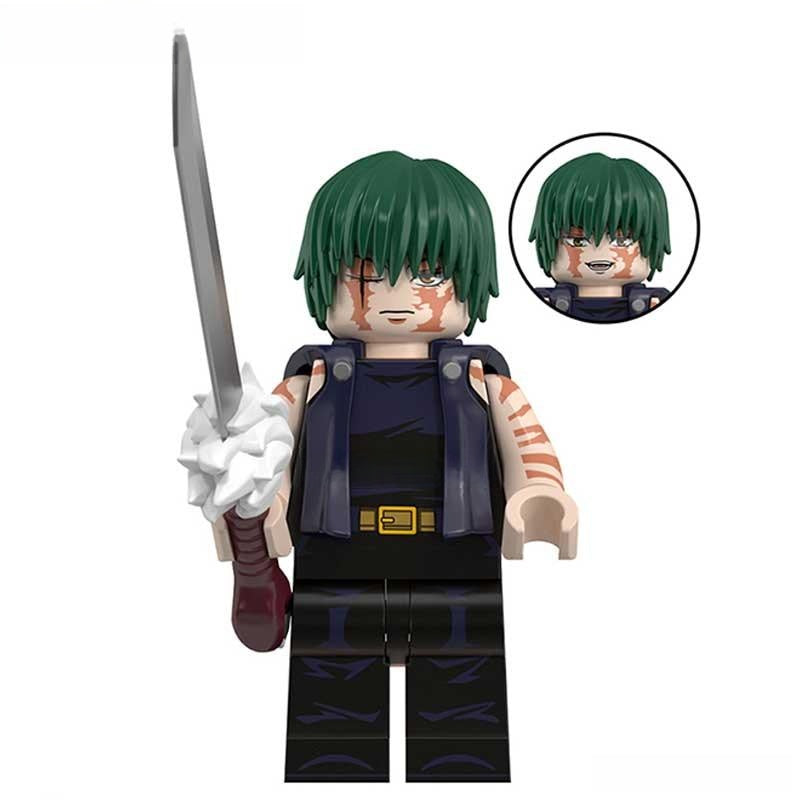 Zenin Maki Jujutsu kaisen Lego Anime Minifigures Custom Toys - DelsBricks MinifiguresMinifiguresDelsBricks MinifiguresDelsbricks