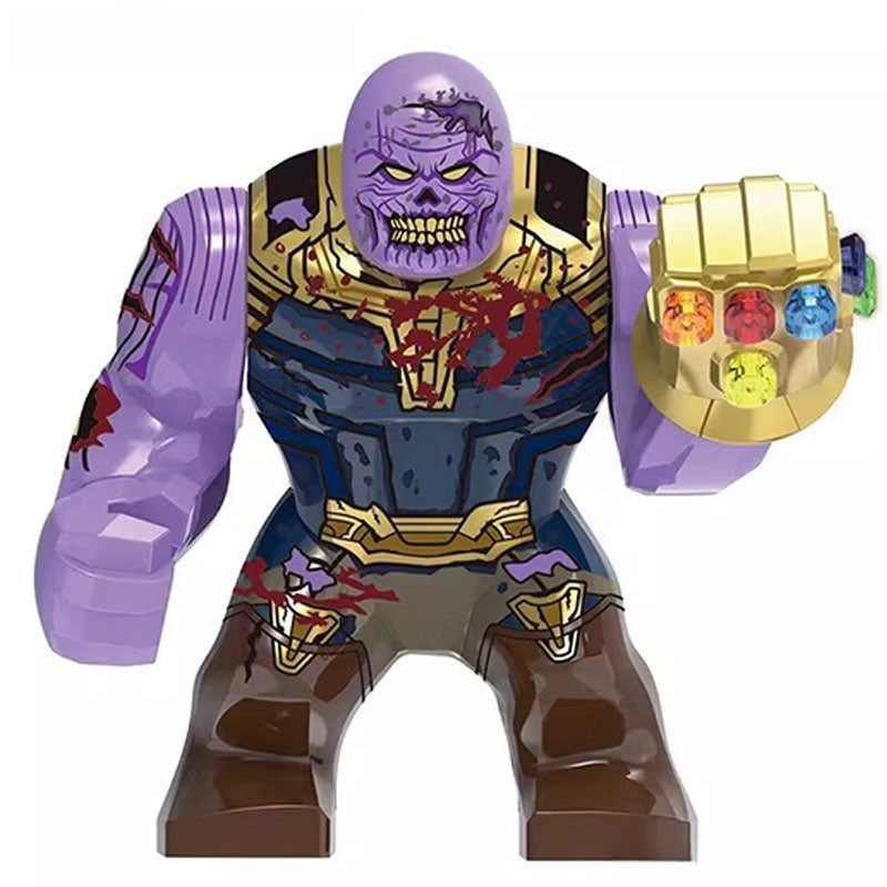 Zombie Thanos (Large size) Marvel ZOmbies Avengers Lego Minifigures Custom Toys - DelsBricks MinifiguresMinifiguresDelsBricks MinifiguresDelsbricks