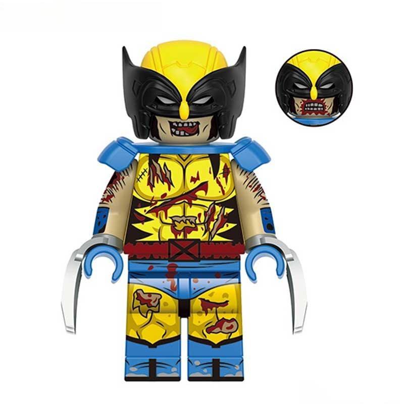 Zombie Wolverine X - Men & Deadpool 3 Lego Marvel Minifigures - DelsBricks MinifiguresMinifiguresDelsBricks MinifiguresDelsbricks
